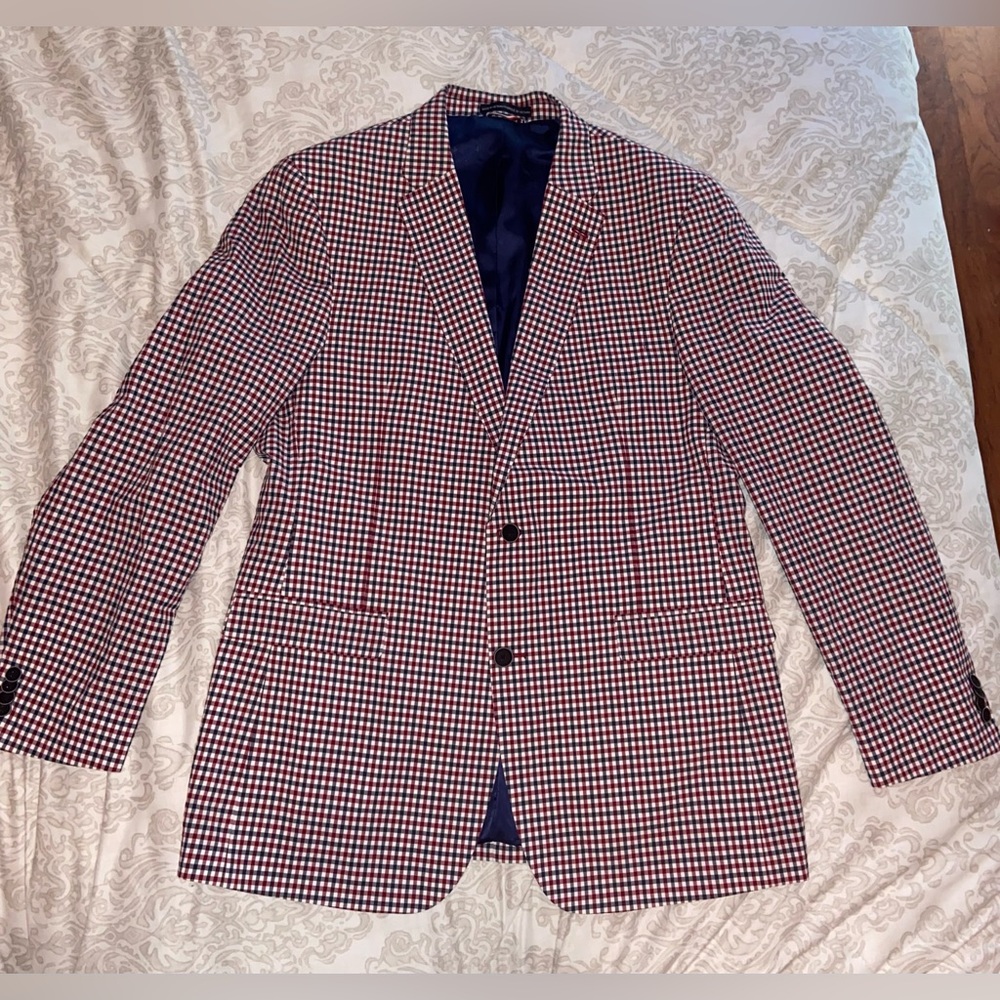 Tommy Hilfiger Checkered Sport Coat